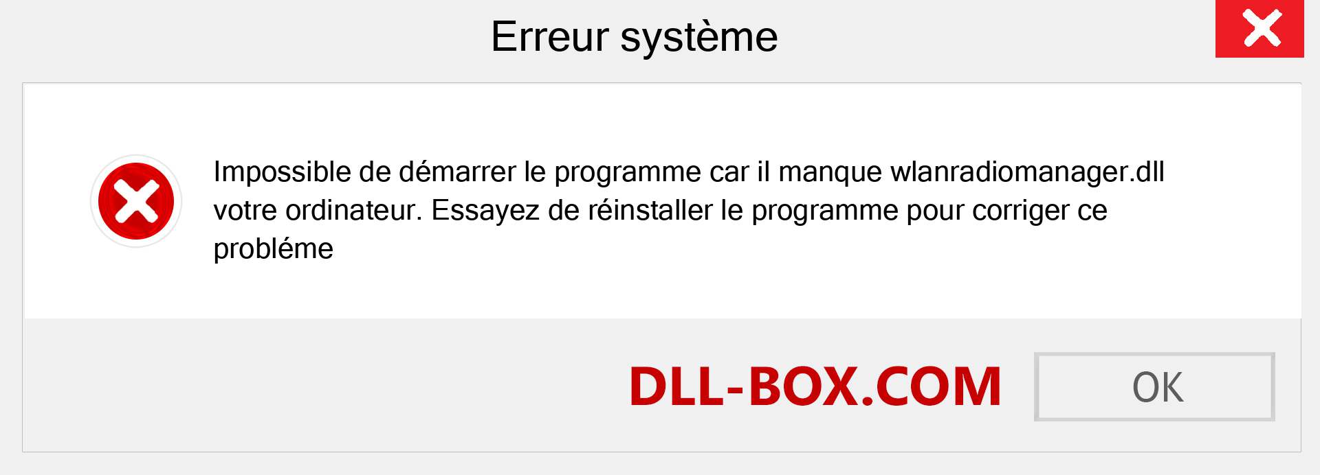 Le fichier wlanradiomanager.dll est manquant ?. Télécharger pour Windows 7, 8, 10 - Correction de l'erreur manquante wlanradiomanager dll sur Windows, photos, images